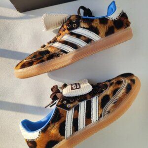 Adidas x Wales Bonner Samba Pony Leopard Print